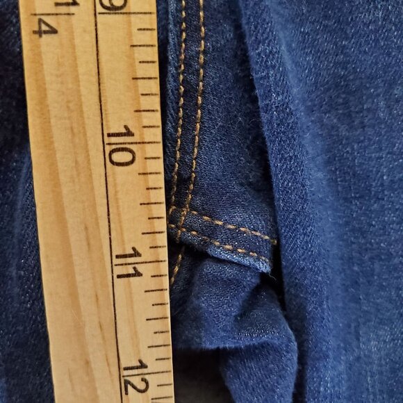 Old Navy Jeans Womens Size 18 Blue Rockstar Mid-Rise Super Skinny Stretch Denim - Picture 5 of 11